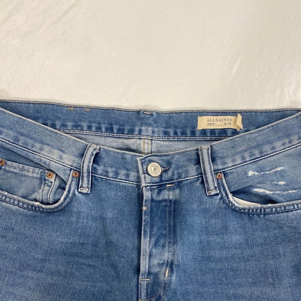 All Saints Light Blue Slim Men's Jeans